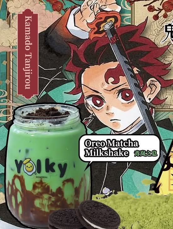 Oreo Matcha Milkshake | 青岚之息